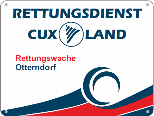 Schild Rettungswache Otterndorf