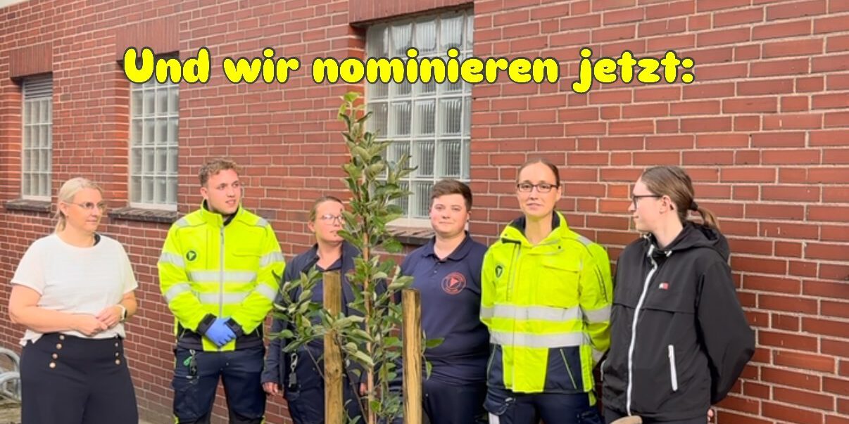 rettungsdienstcuxland_baumchallange Der Rettungsdienst Cuxland hat die Baumchallange gemeistert und neue Unternehmen nominiert.